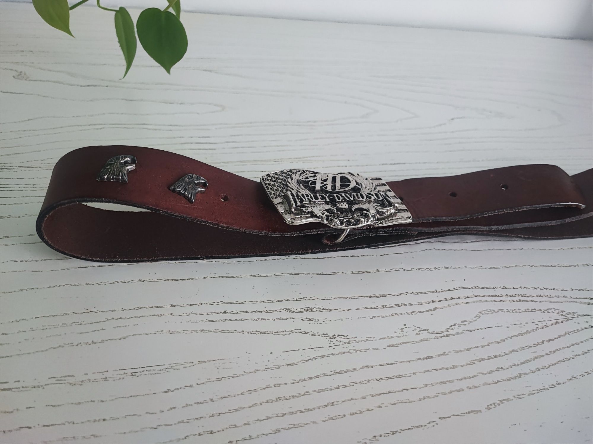 Harley Davidson pasek skórzany Pinto Jeans Company 95/38