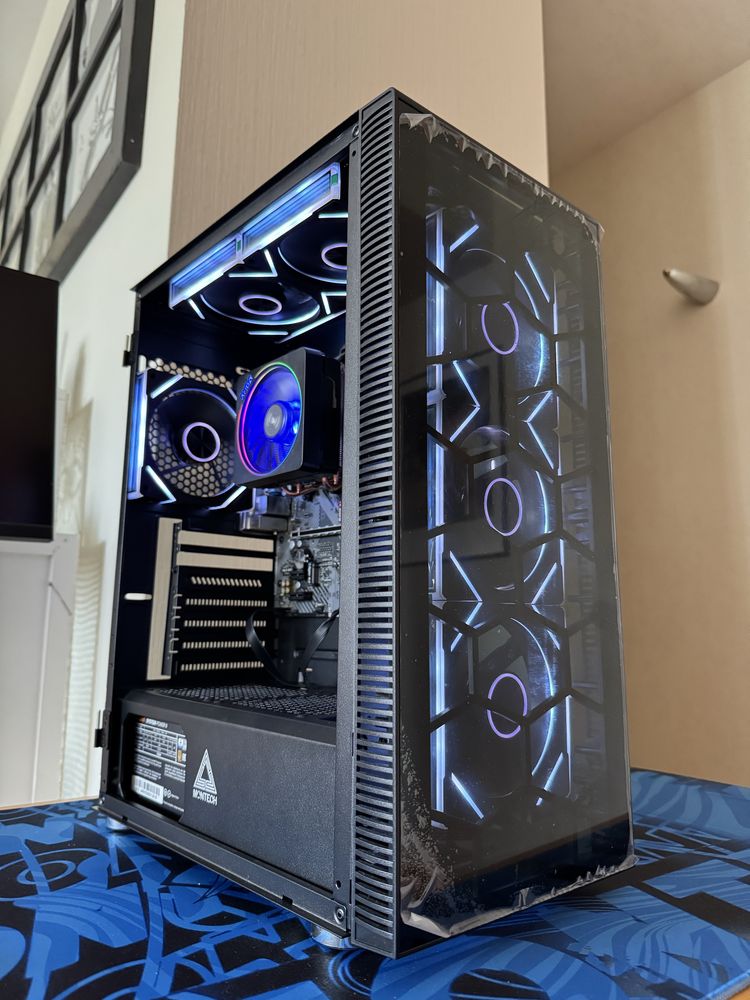 6 ARGB + Корпус + Контроллер с пультом (Montech X3) Самовывоз Киев