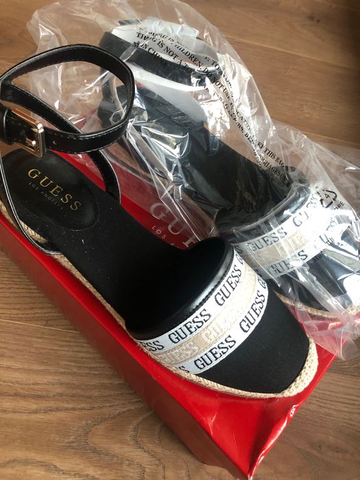 Guess espadryle - sandaly roz 38 lub 37