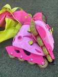 patins em linha tamanho 30 ao 32 para menina (em pack)