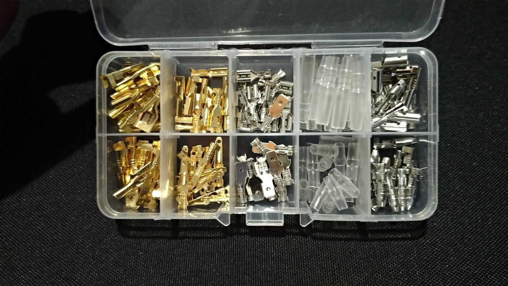 Набор клемм наконечников для авто проводки