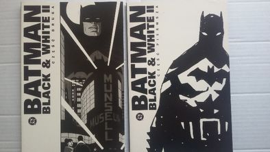 Batman Black and White I cz 1 i 2 oraz II cz 1 i 2 - KOMPLET + gratis