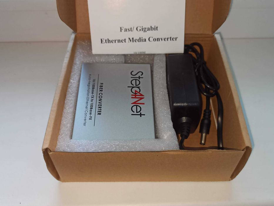 Медіаконвертер Step4Net MC-D-0,1-SM-1310nm-20 для оптоволокна