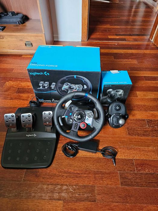 Kierownica Logitech G29 + Force Shifter