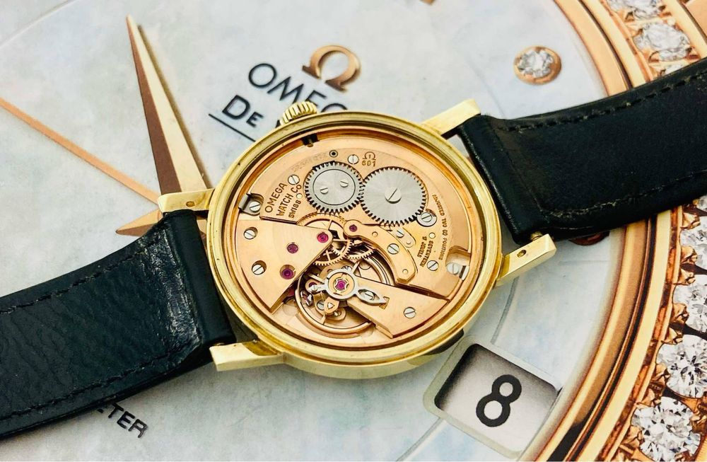 Zloty zegarke Omega z 1970 roku
