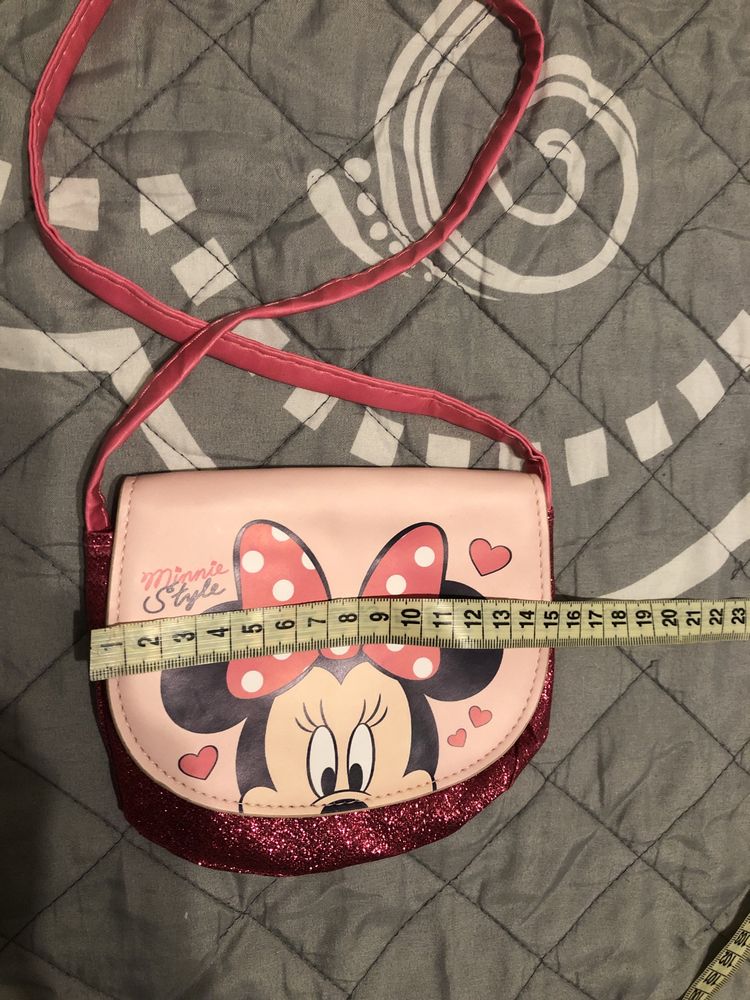 NOWA Torebka brokatowa Mickey Mouse