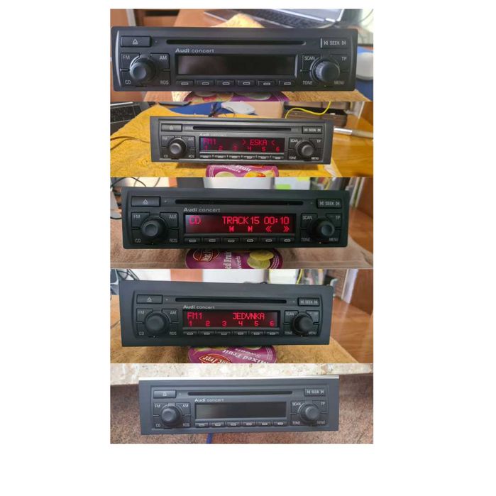 Audi Concert radio Concert2 CD