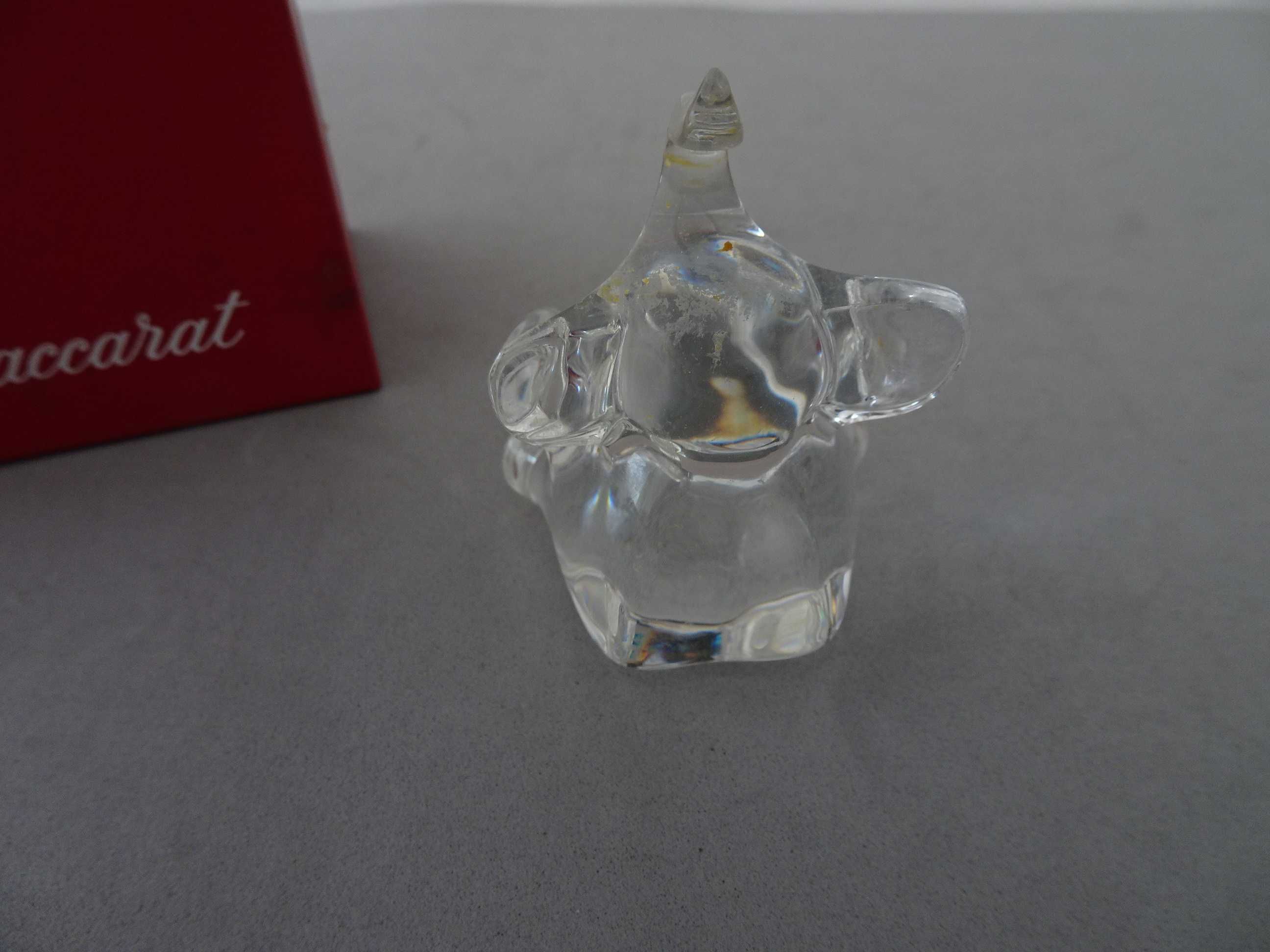 Figura elefante em cristal Baccarat