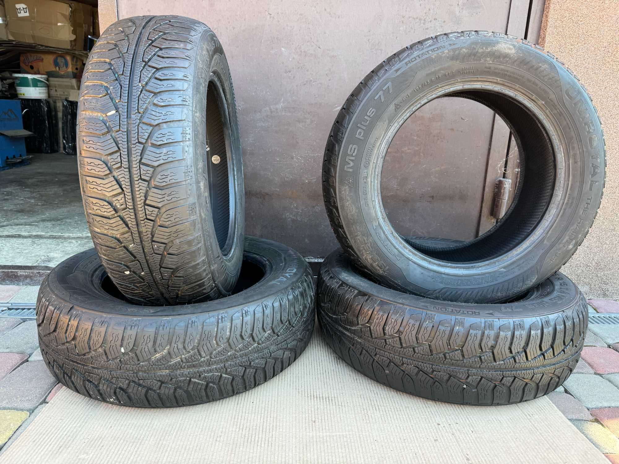 Шини Uniroyal 195/65 R-15 (91 T ) made in France -зима