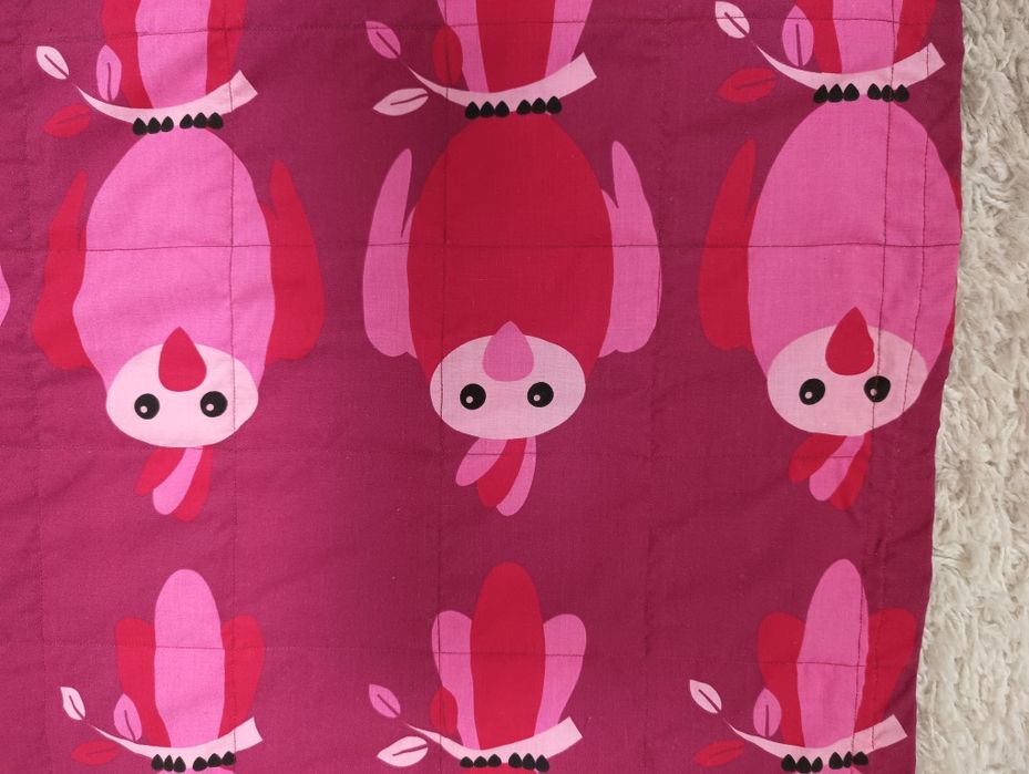 Kołdra sensoryczna 100x150 3 kg. - sówki