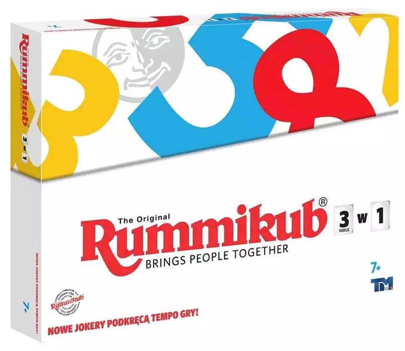Rummikub 3w1. TM Toys. Nowy Produkt