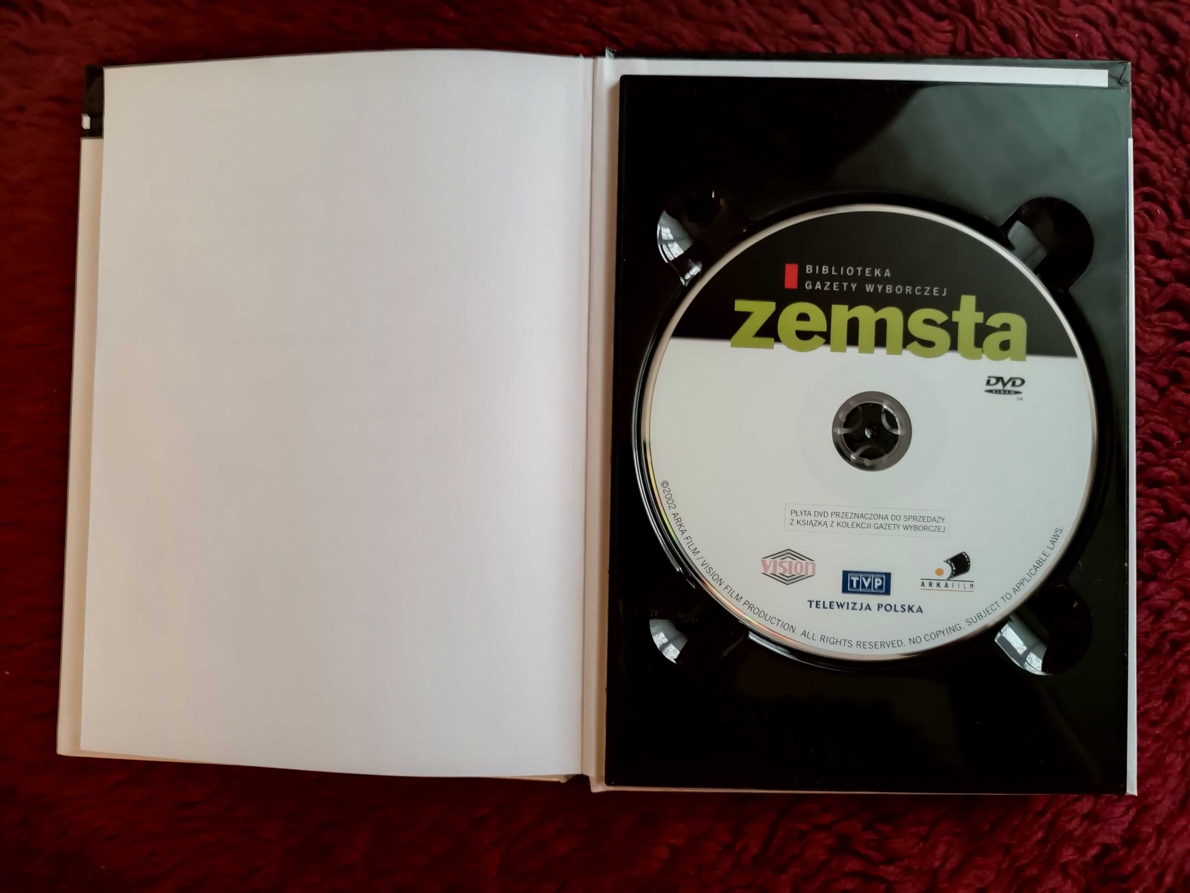 Zemsta - lektura szkolna. Aleksander Fredro. Film DVD.