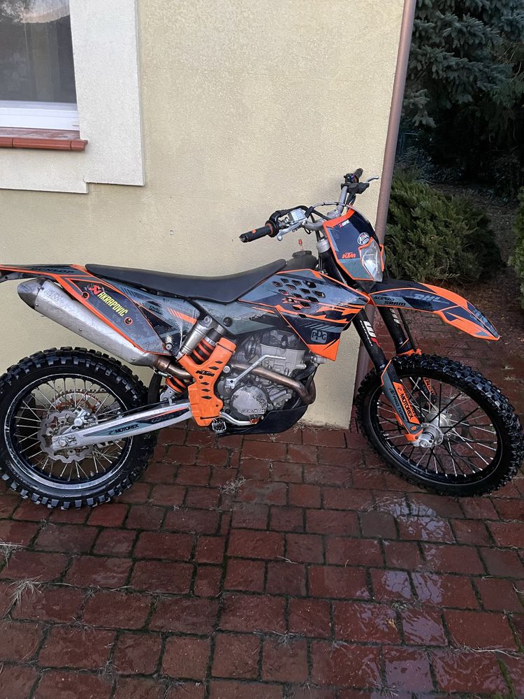 Motocykl KTM exc-f 250