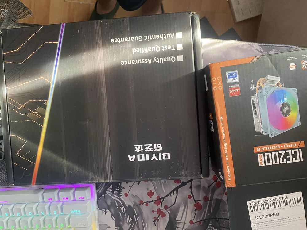 Plyta glowna X99 z procesorem i pamiecia ram