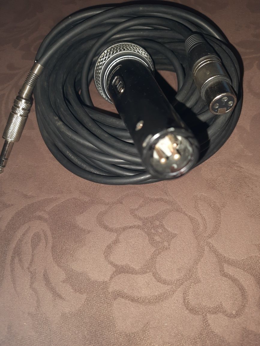 Мікрофон Shure 14a Made in Mexico. Шнур 10м. Оригінал