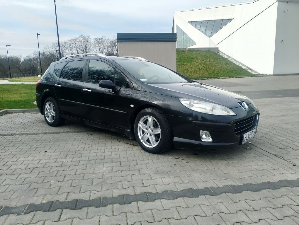 Ładny Peugot 407 Sw 1.6 HDi