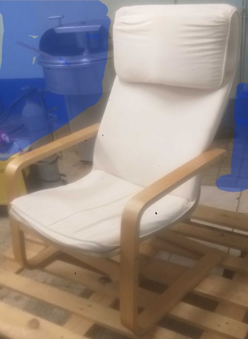 Fotel Krzesła ikea knisa