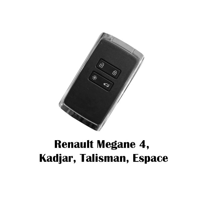Karta + Kodowanie Renault Megane 4, Espace, Talisman, Kadjar