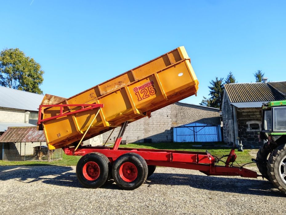 Przyczepa skorupowa 12.5 tony MIEDEMA