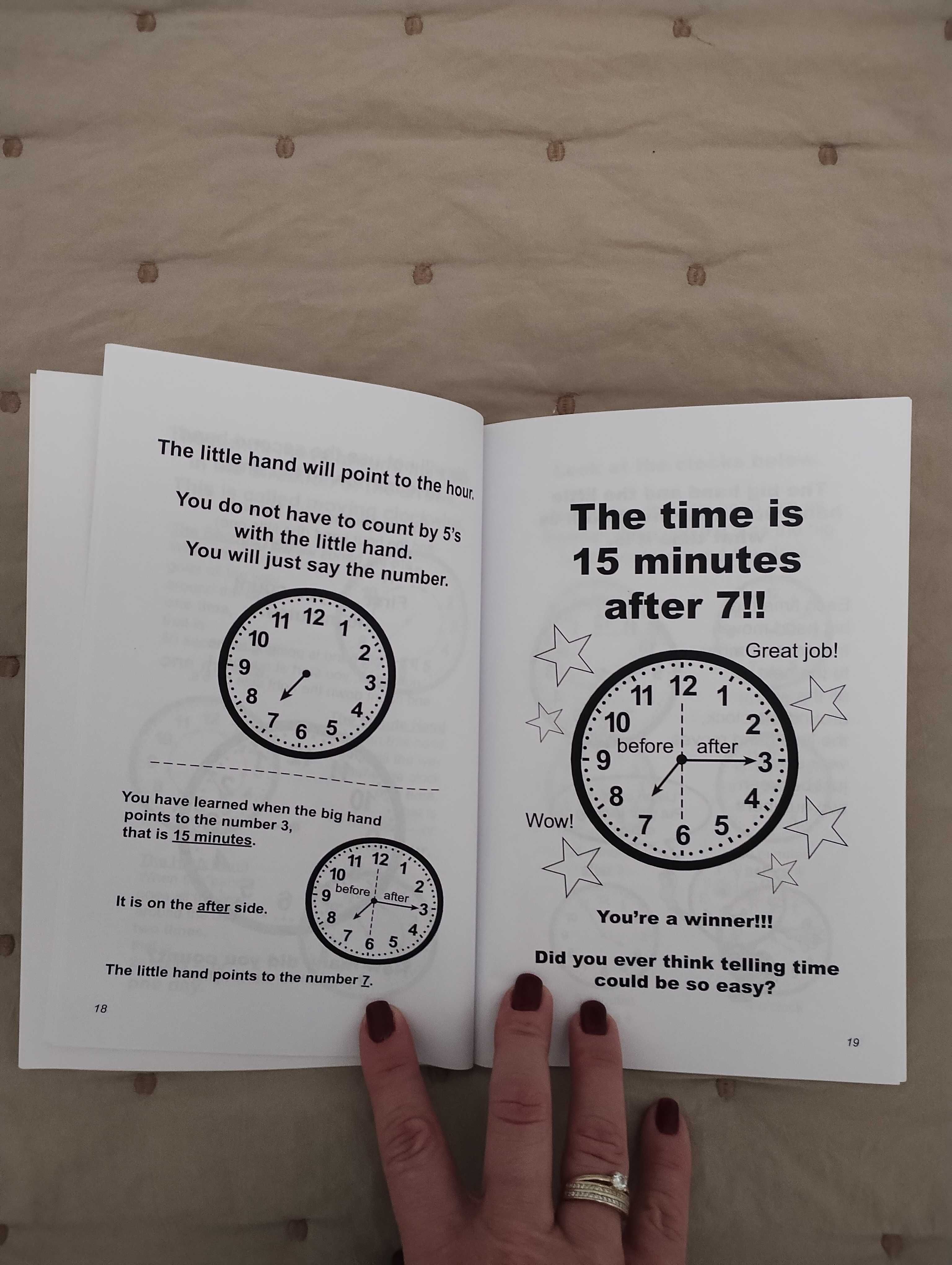 It's About Time! zegar dla dzieci po angielsku