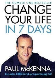 English book- Change your life in 7 days. Paul McKenna +CD