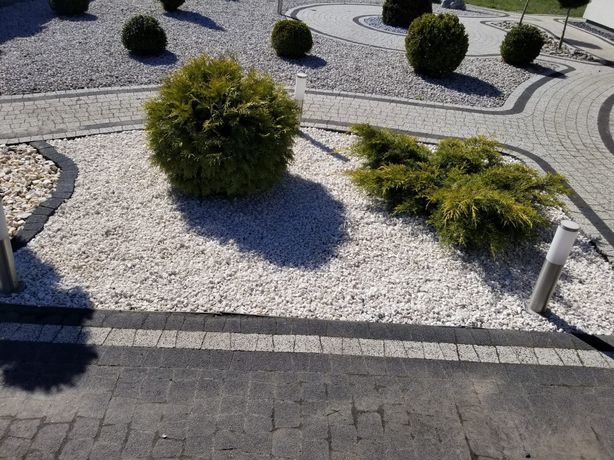 Grys Biała Marianna Premium 8-16mm kamień ozdobny dekoracyjny ogrodowy