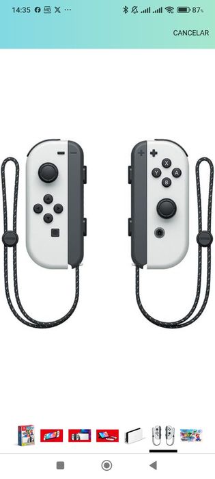 Nintendo Switch OLED (4 meses de uso) + Super Mario Wonder + Online