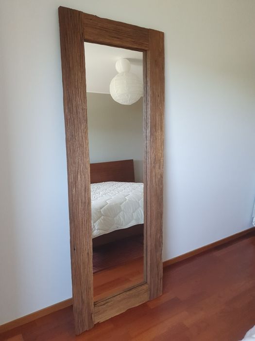 Espelho rústico madeira