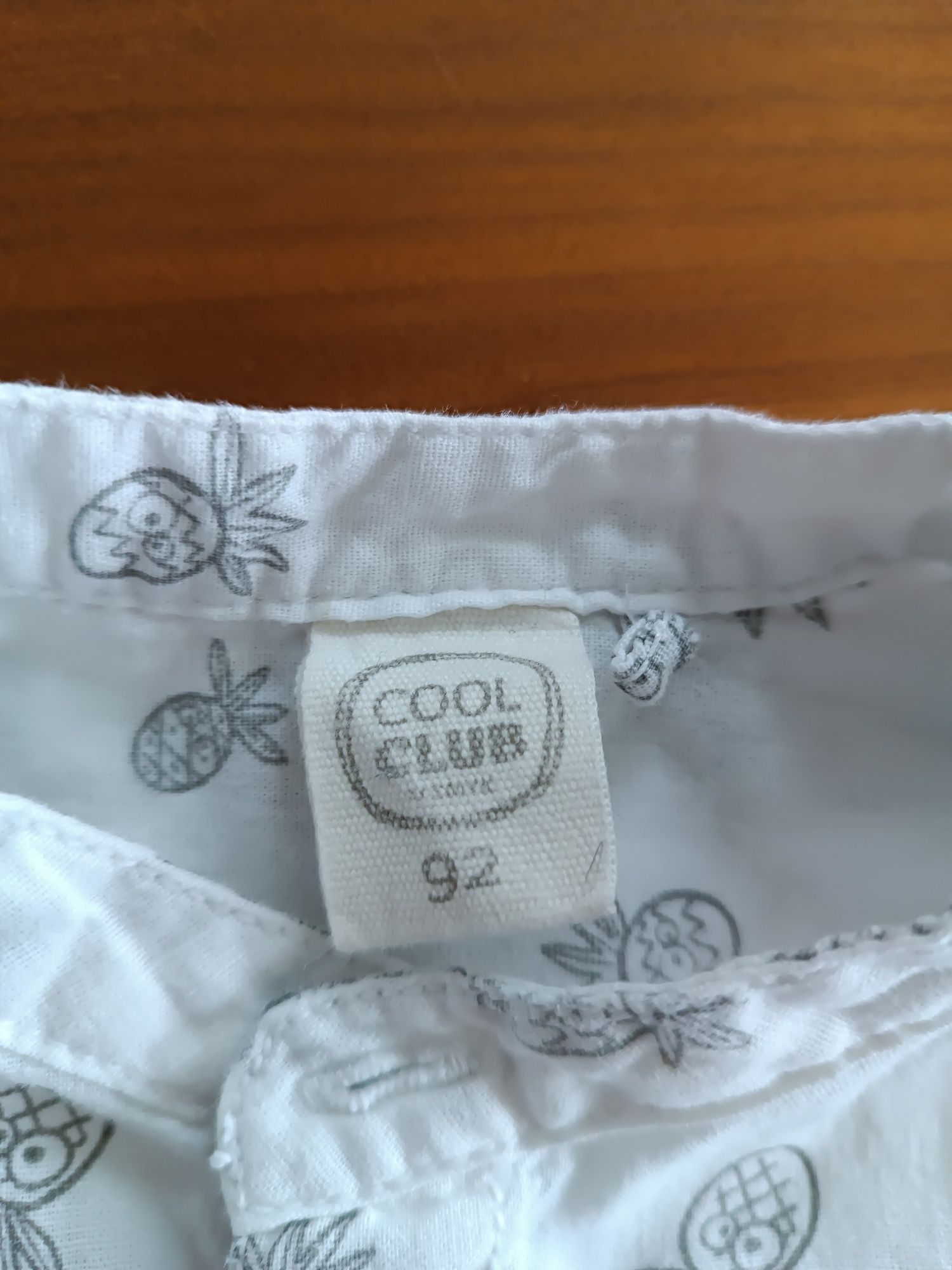 Koszula lniana chłopięca 92 cool club