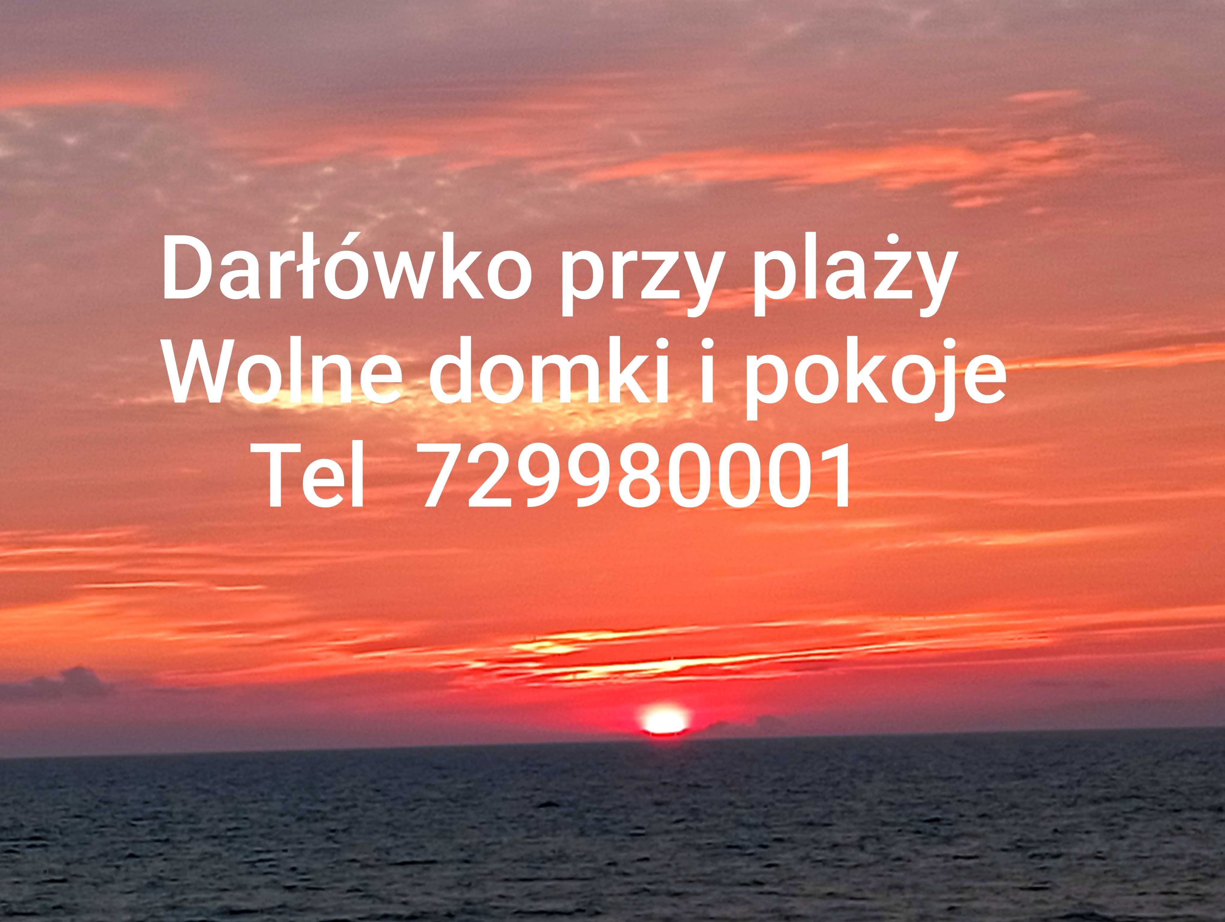Noclegi, domki , pokoje nad morzem przy plaży