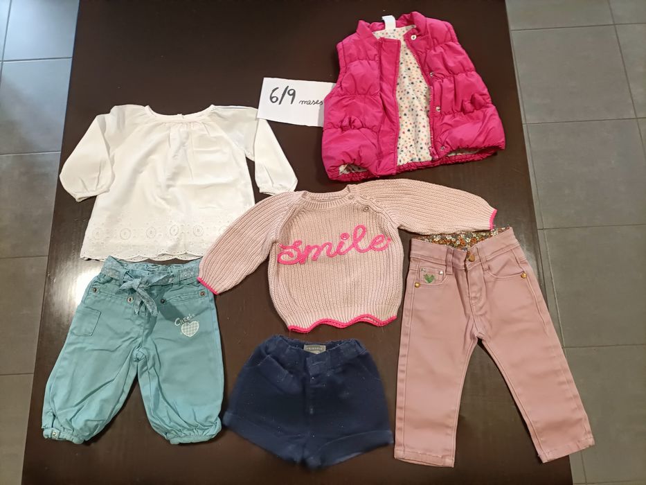 Roupa para bebé menina 6/9 meses