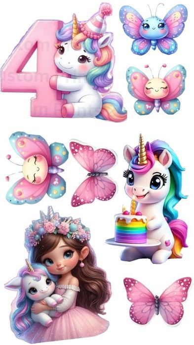 Wydruk cukrowy na tort