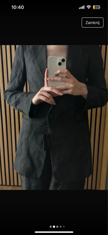 garnitur z limitowanej kolekcji massimo dutti