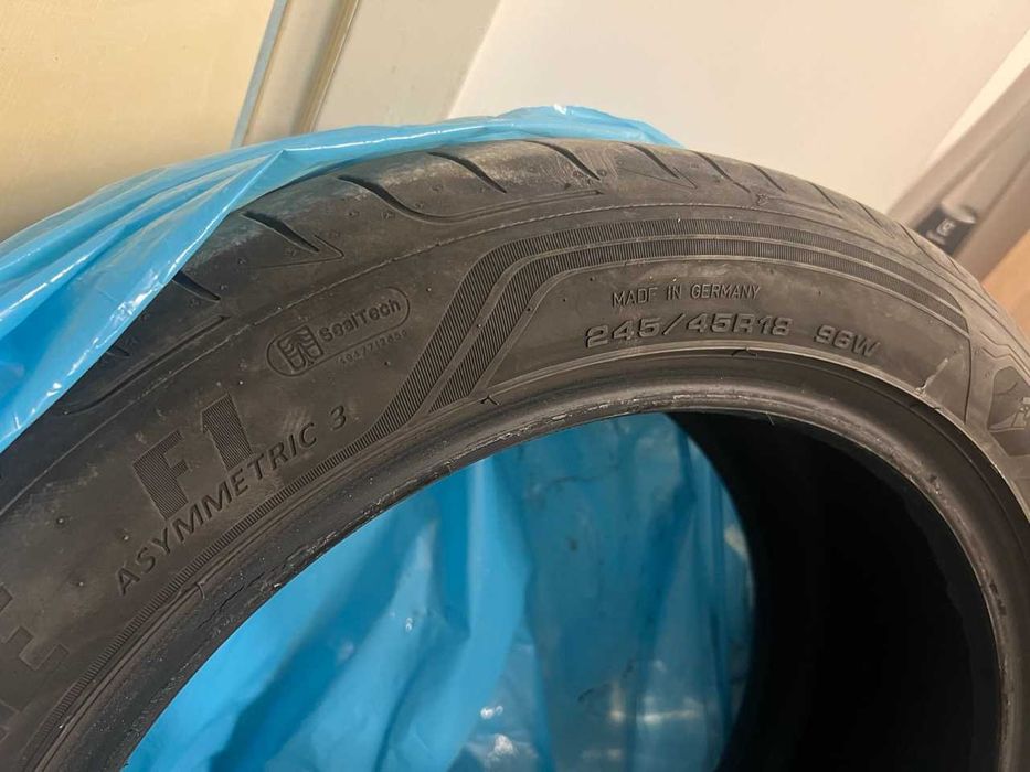 Opony Goodyear Eagle F1 asymmetric 3 245/45R18 DOT 4617 4 sztuki