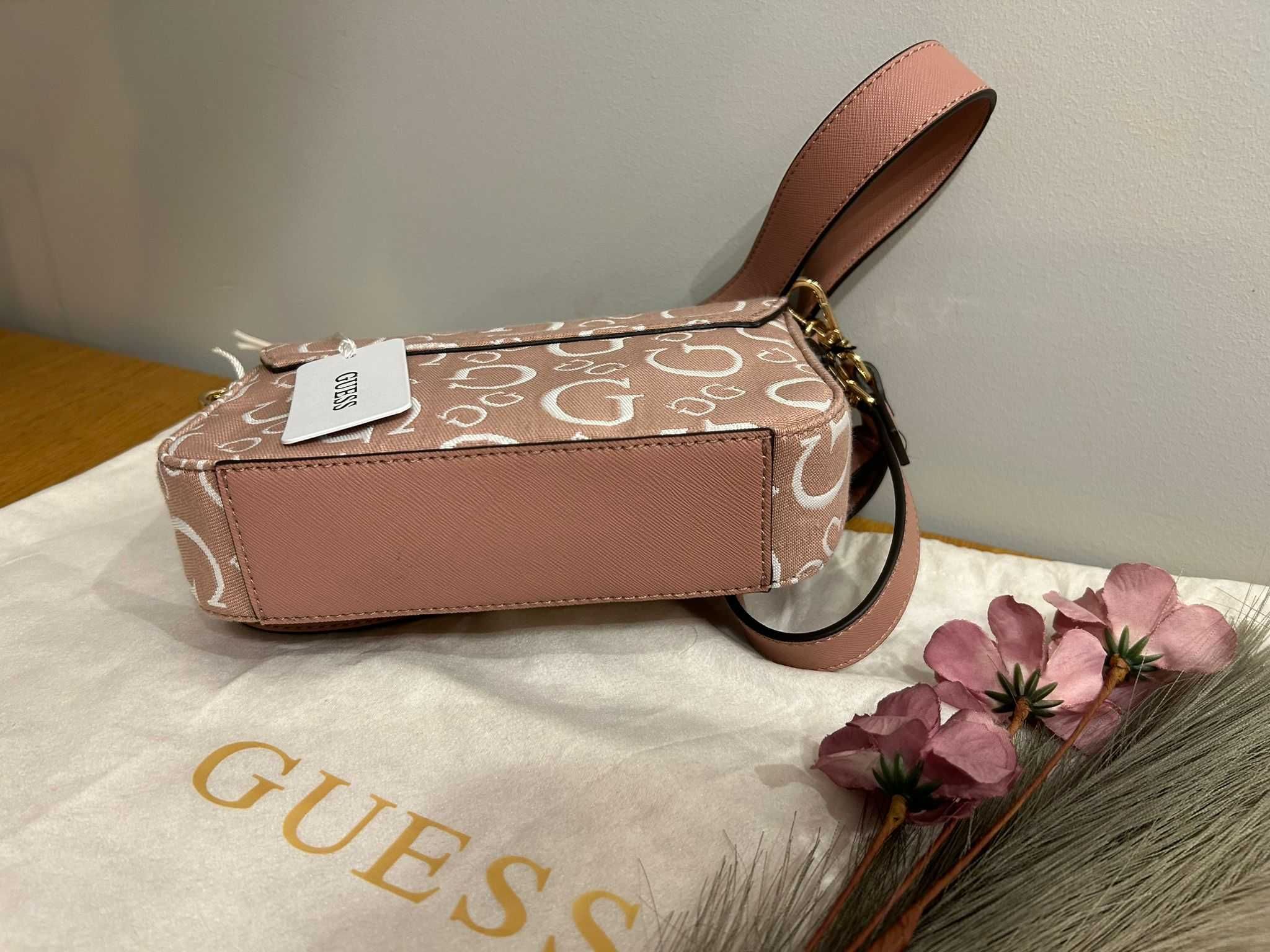 Torebka GUESS – Monogramowy Styl i Elegancja za 279 PLN! Nowa!