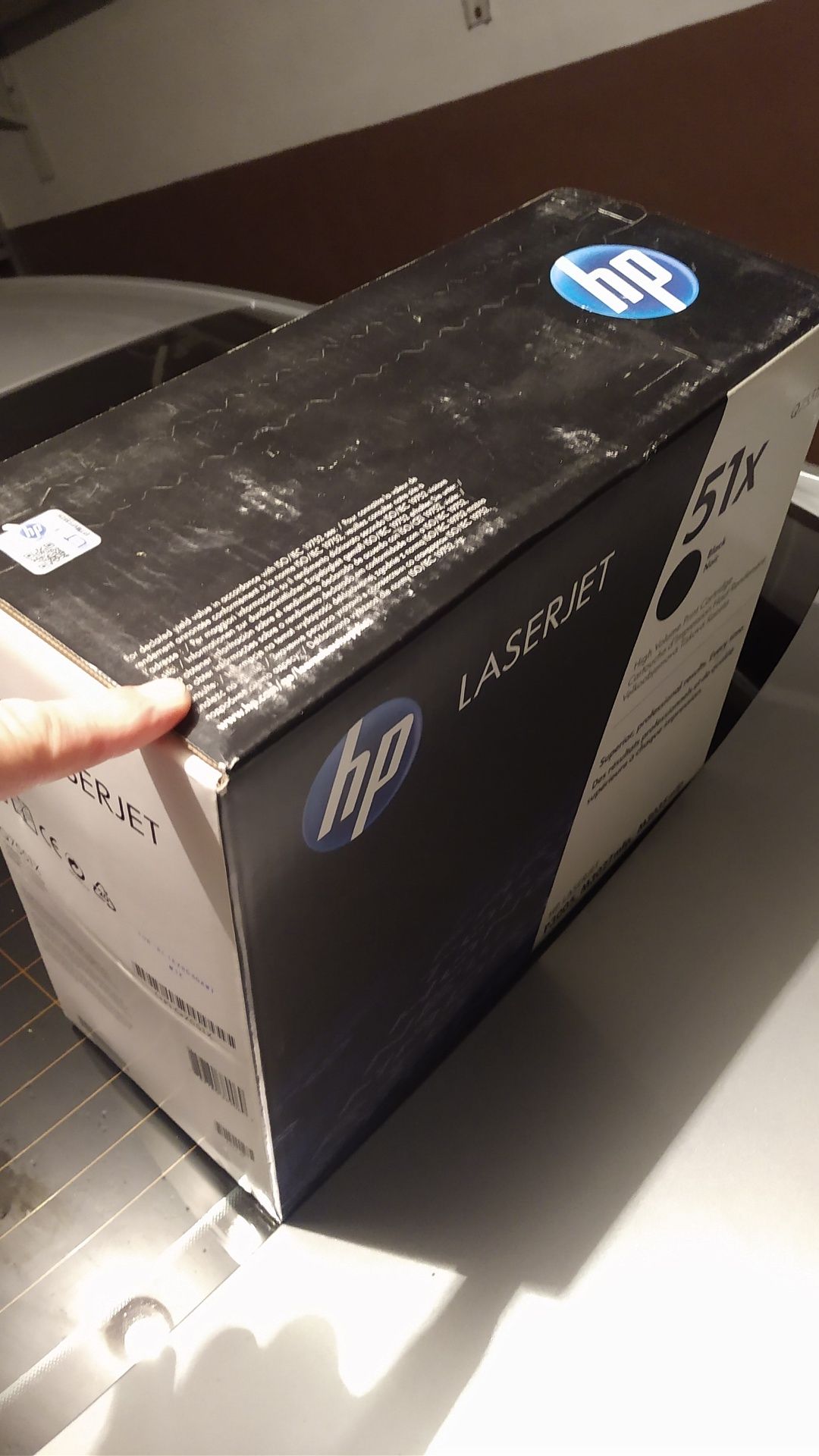 Оригинальный картридж HP LJ Q7551X.