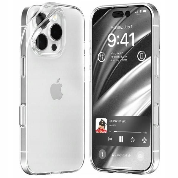 Etui Mercury Jelly Case Obudowa Do Iphone 16 Pro Max Anti Yellow Clear