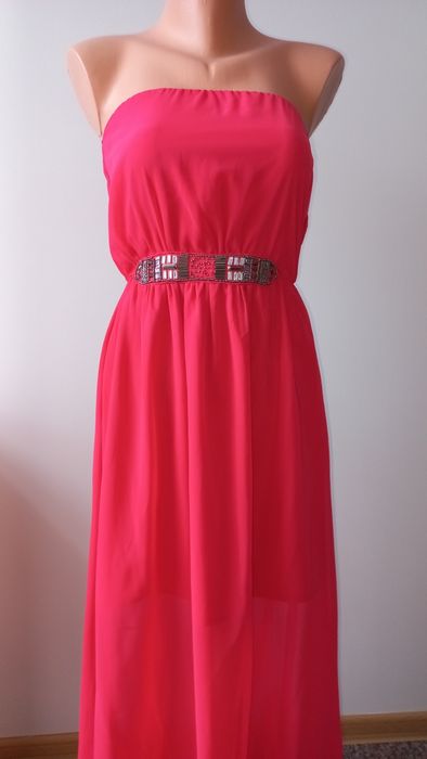 ZARA sukienka długa, elegancka, maxi