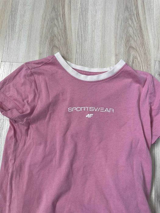 Zestaw leginsy + koszulka 4f dla dziewczynki