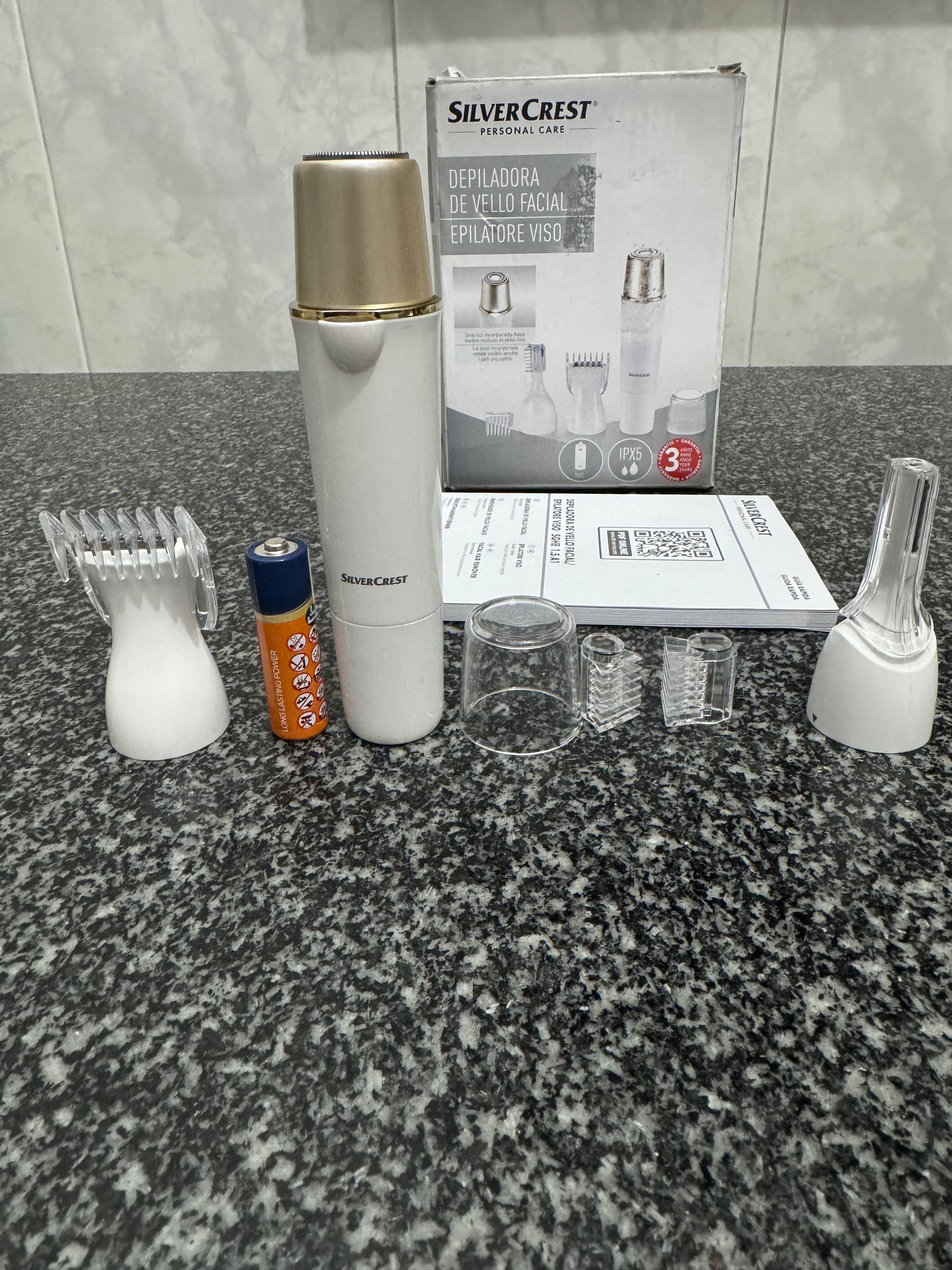 Depiladora Facial  kit SilverCrest