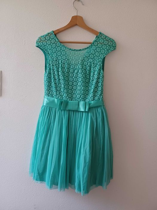 Vestido Festa Verde