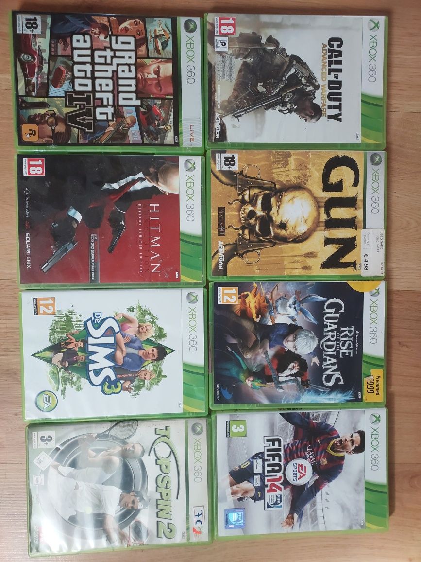 Gry na  xbox 360