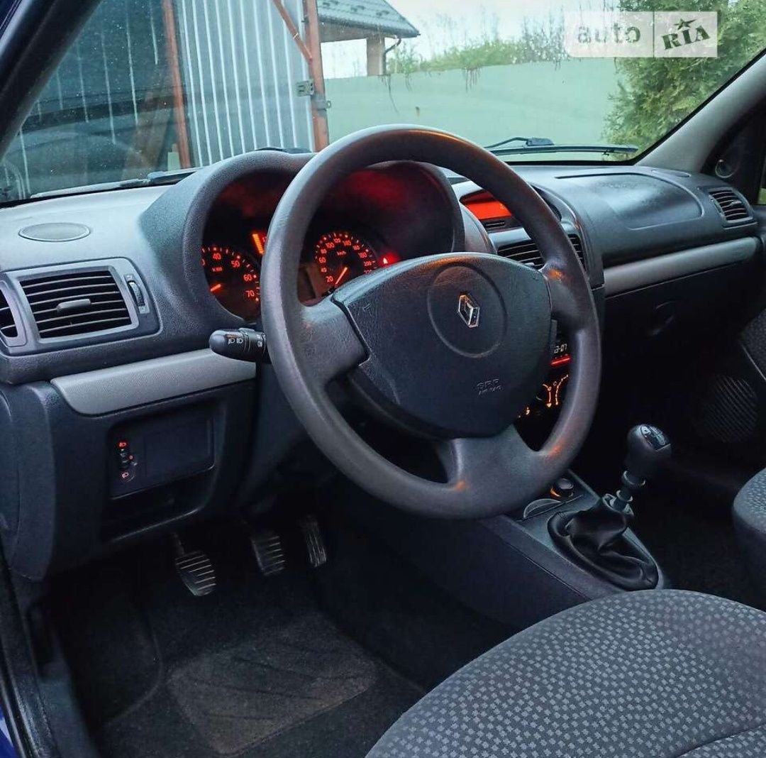 Renault clio 1.2 бензин 2008 рік випуску пригнана з Німеччини...