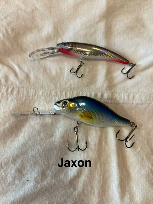 продам глибоководні воблера Jaxon, Strike Pro, Kosadaka, German