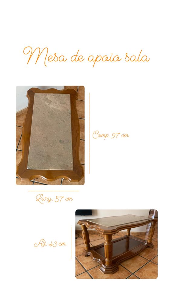Mesa de apoio sala