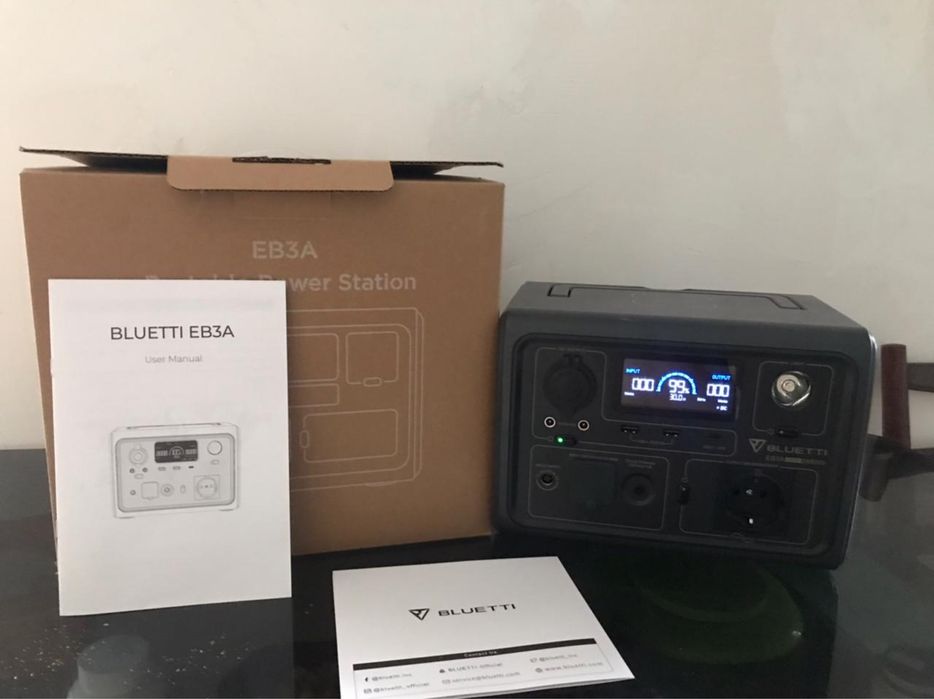 bluetti eb3a, 600вт, вживана.