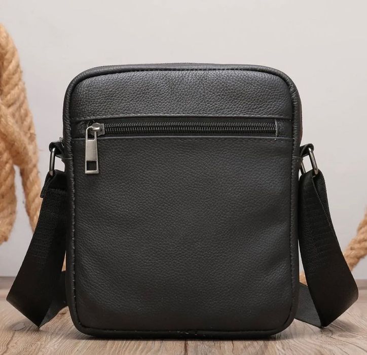 Сумка-месенджер чоловіча / мужская — італійська шкіра, преміум