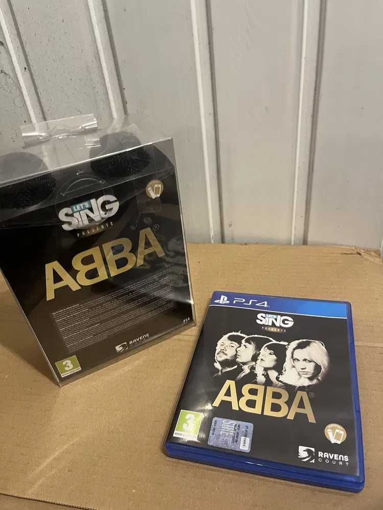 (866/n/25) Gra PS4 Let’s Sing presents ABBA + 2 mikrofony