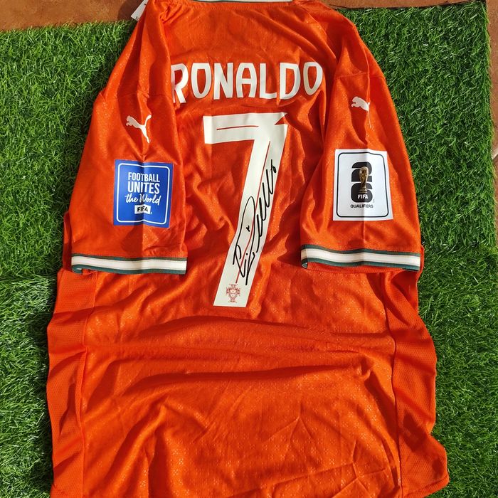 Camisola Assinada Cristiano Ronaldo