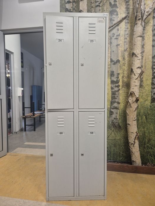 Szafka metalowa na ubrania, Kraków